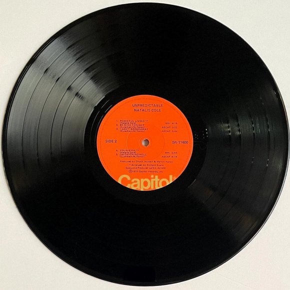 Natalie Cole UNPREDICTABLE  Record Album 1977 CANADA 1st Ed. 45Yrs! RARE VINTAGE - Picture 5 of 8